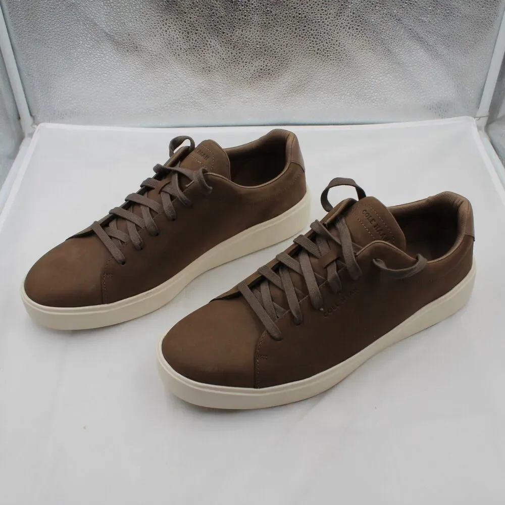 Cole Haan Grand Crosscourt Traveler Men Sz 13 Truffle Brown Suede Sneaker C38984